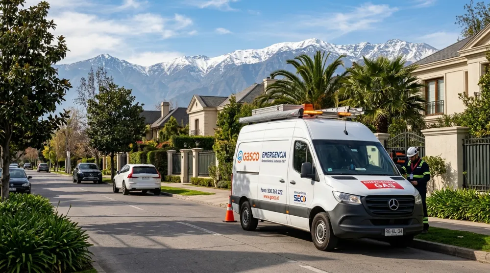 Móvil de Emergencia Gasfiter SEC en Santiago