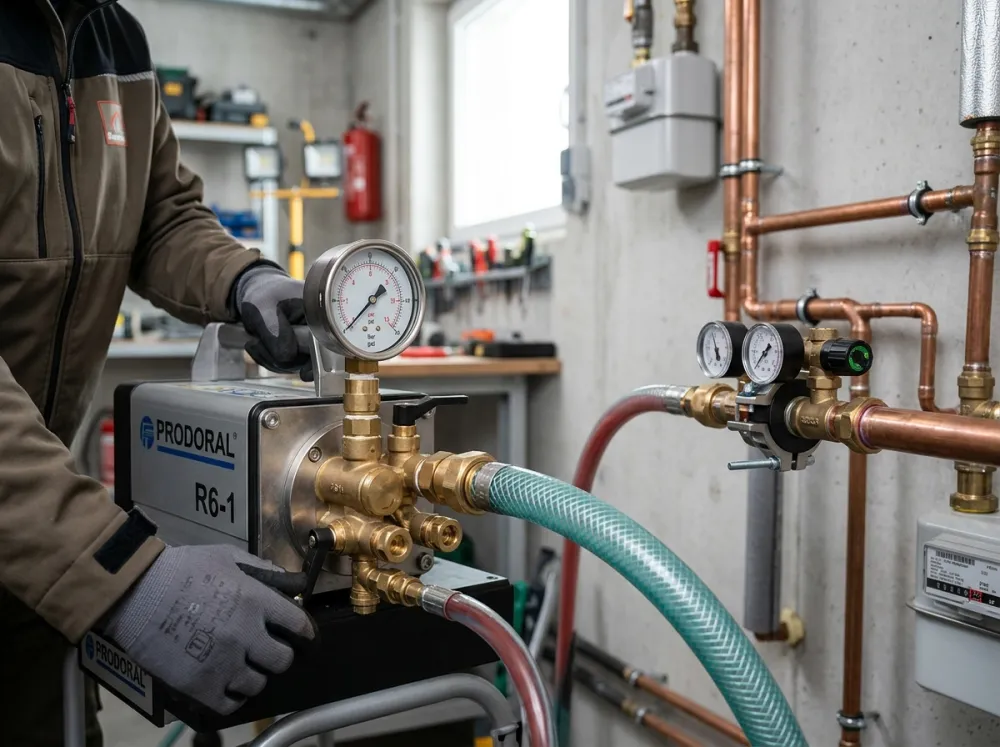 Sistema de Inyección Prodoral R6-1 Fugas de Gas